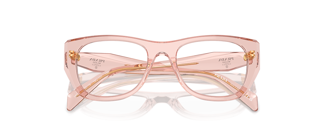 Prada PR A18V Transparent Peach Frames