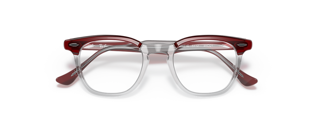 Ray-Ban RB5398 Hawkeye Optics Bordeaux On Transparent Frames