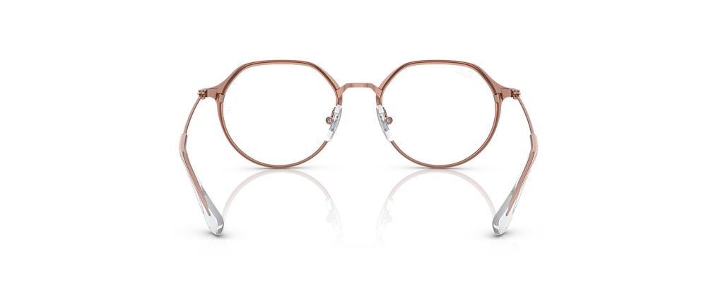 Ray-Ban RB1058 Jack Optics Kids Bordeaux On Rose Gold Frames