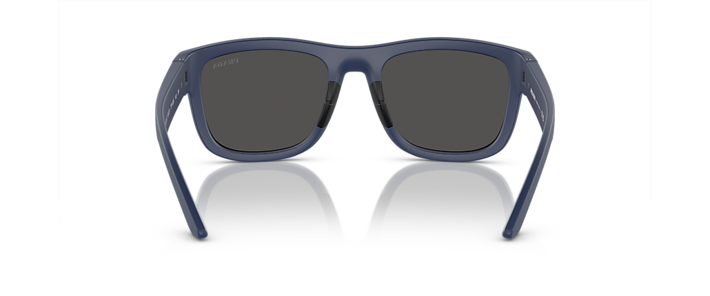 Prada Linea Rossa PS 01ZS Blue Rubber Sunglasses