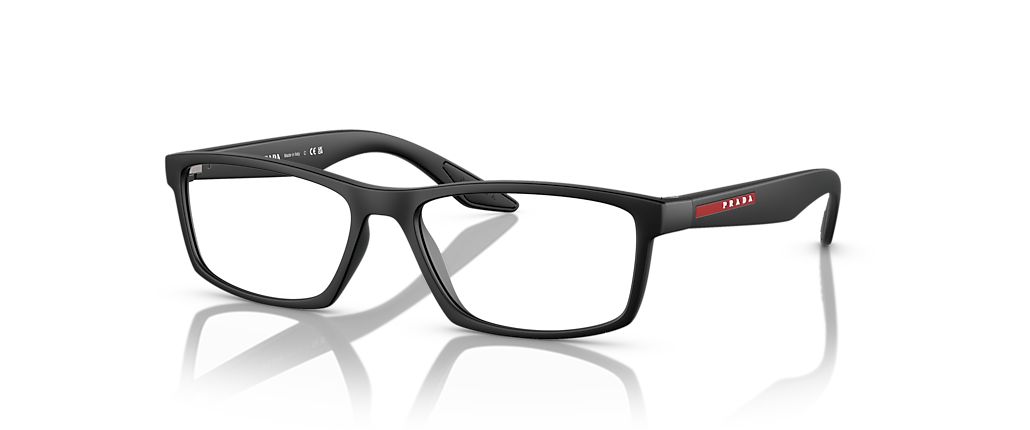 Prada Linea Rossa PS 04PV Black Rubber Frames