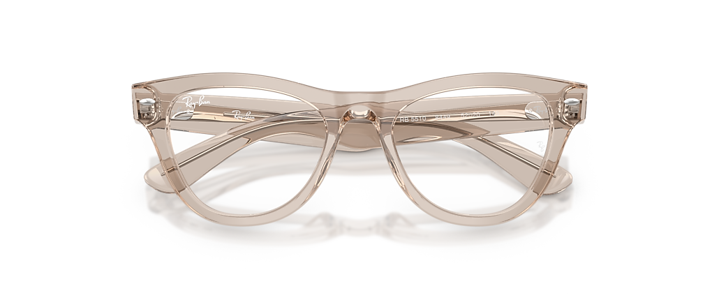 Ray-Ban RB5510 Skyler Optics Transparent Light Brown Frames