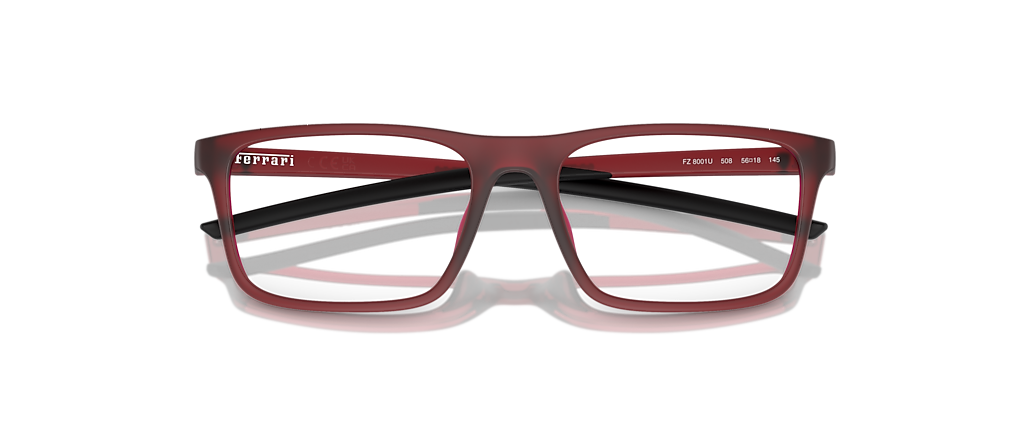 Scuderia Ferrari FZ8001U Opal Matte Red Frames