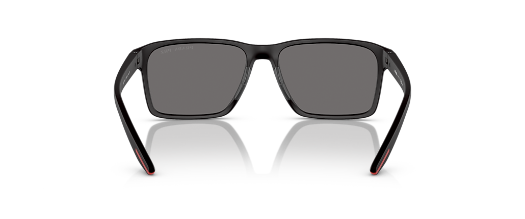 Prada Linea Rossa PS 05YS Black Rubber Sunglasses