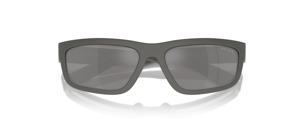 Prada Linea Rossa PS 05ZS Grey Metal Sunglasses