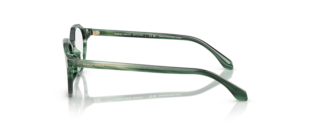 Giorgio Armani AR7264U Striped Green Frames