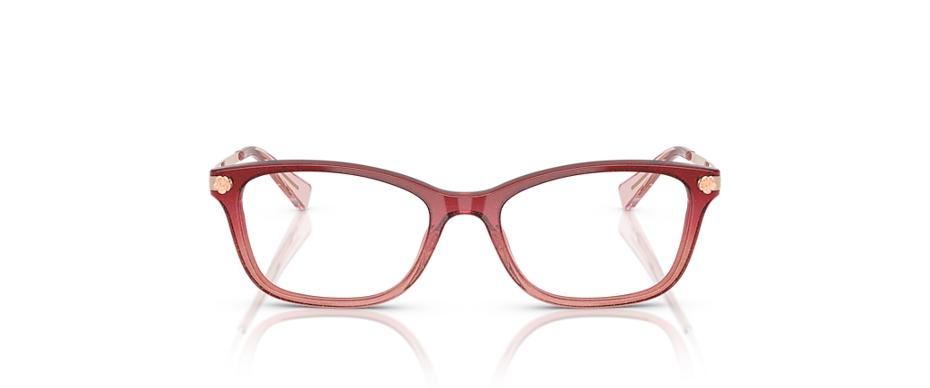 Coach HC6142 Burgundy Pink Glitter Gradient Frames