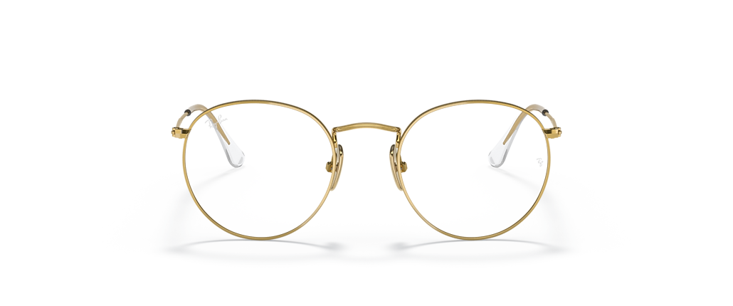 Ray-Ban RB8247V Round Titanium Optics Gold Frames