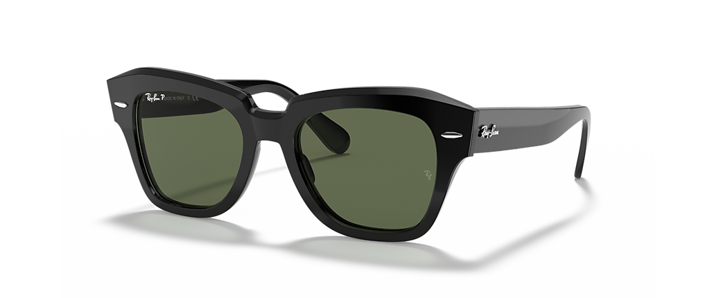 Ray-Ban RB2186 State Street Black Sunglasses