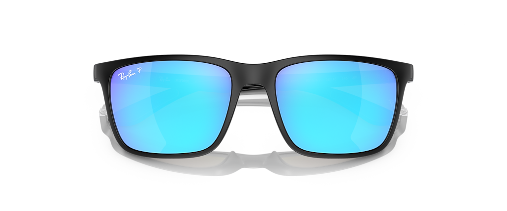 Ray-Ban RB4385 Polarized+ Lenses Black Sunglasses