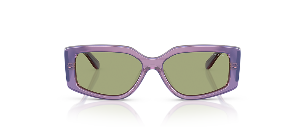 Vogue Eyewear VO5642SU Transparent Pearl Purple Sunglasses
