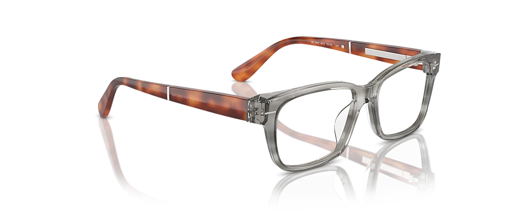 Brunello Cucinelli BC3003 Striped Grey Frames