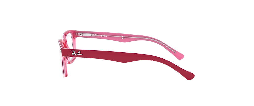 Ray-Ban RB1531 Optics Kids Bordeaux On Pink Frames