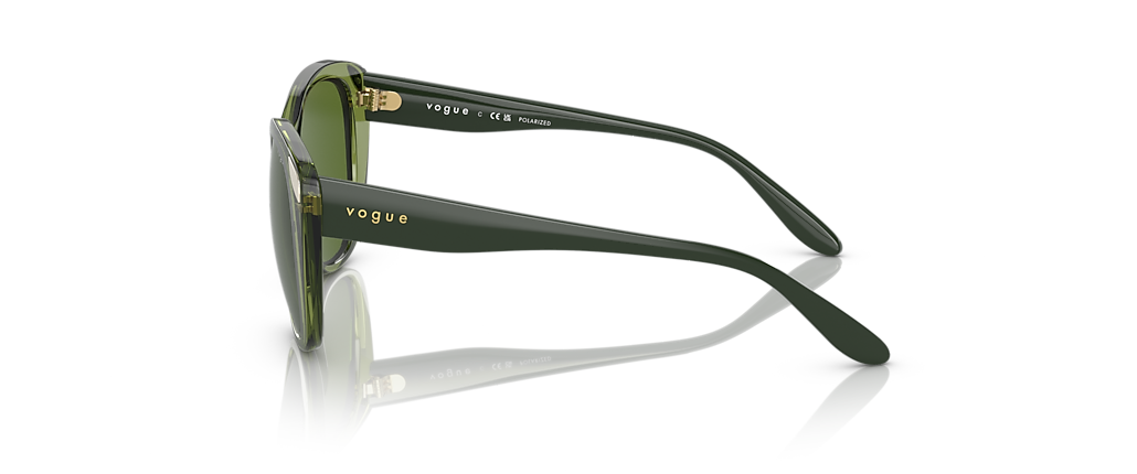 Vogue Eyewear VO5457S Transparent Green Sunglasses