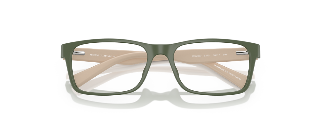 Armani Exchange AX3038F Matte Green Frames