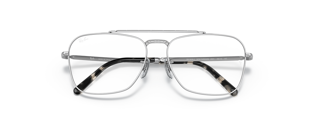 Ray-Ban RB3636V New Caravan Optics Silver Frames