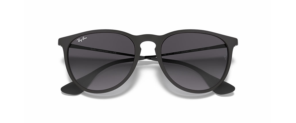Ray-Ban RB4171 Erika Classic Rubber Black Sunglasses
