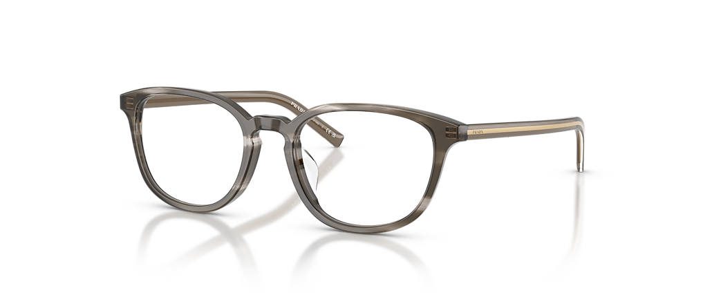 Prada PR D14VD Striped Ebony Frames