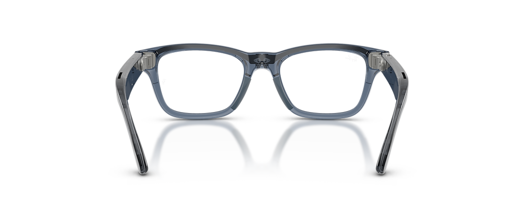 Ray-Ban Ray-Ban Meta Audio Burbank Transparent Blue Ray-Ban Meta Smart Glasses
