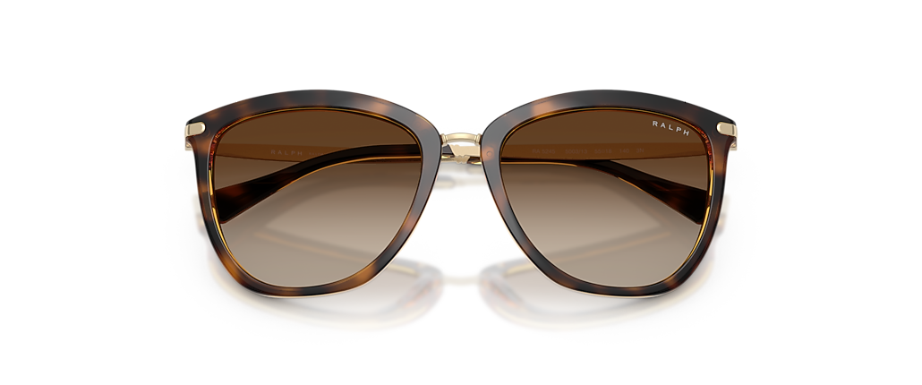 Ralph RA5245 Shiny Dark Havana Sunglasses