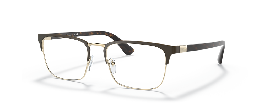 Prada PR 54TV Heritage Matte Burnished/Pale Gold Frames