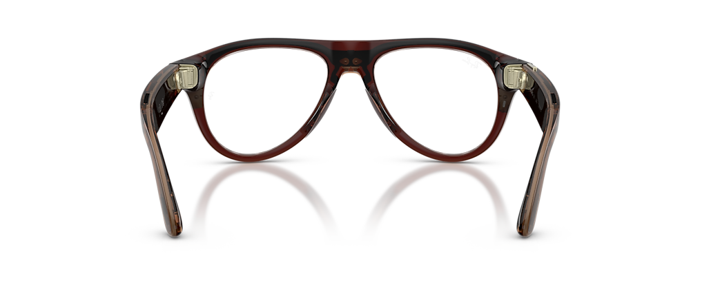 Ray-Ban Ray-Ban Meta (Gen 3) Aviator Optics Transparent Umber Ray-Ban Meta Smart Glasses