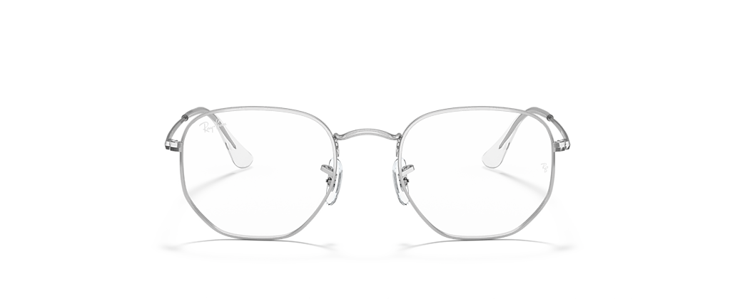 Ray-Ban RB6448 Hexagonal Optics Silver Frames