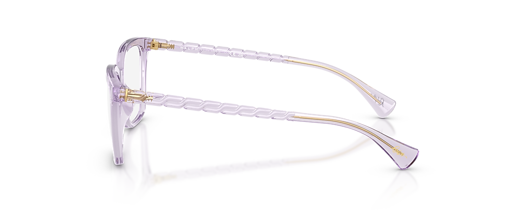 Ralph RA7178U Shiny Transparent Lillac Frames