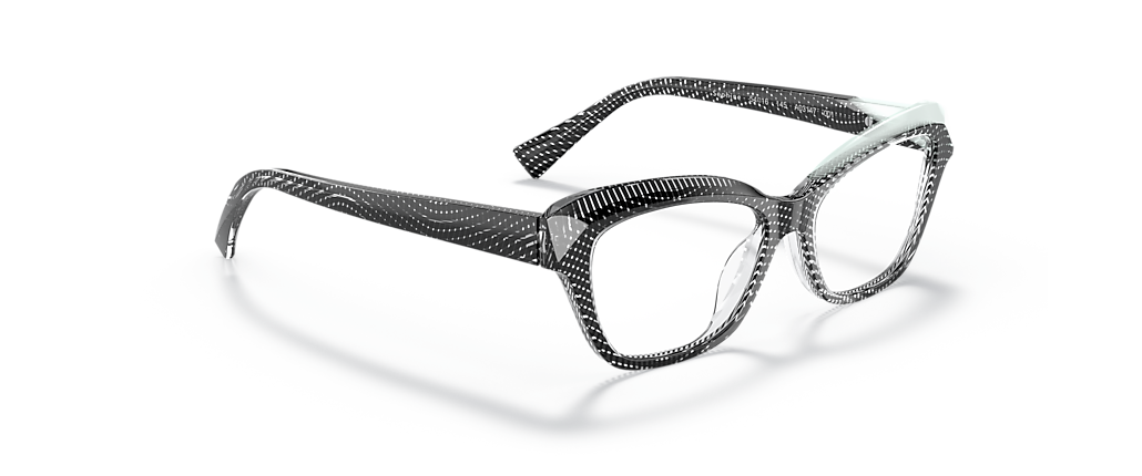 Alain Mikli A03147 Sephine Grid Black/Pontille White Frames