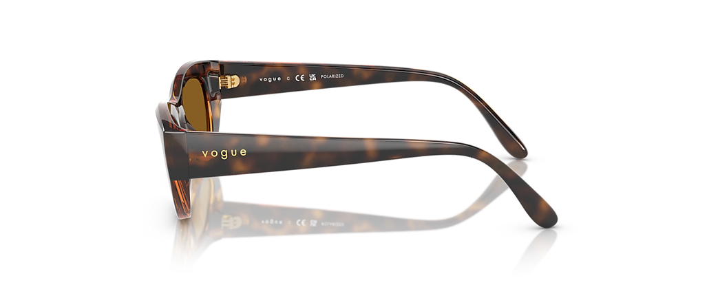 Vogue Eyewear VO5616S Total Dark Havana Sunglasses