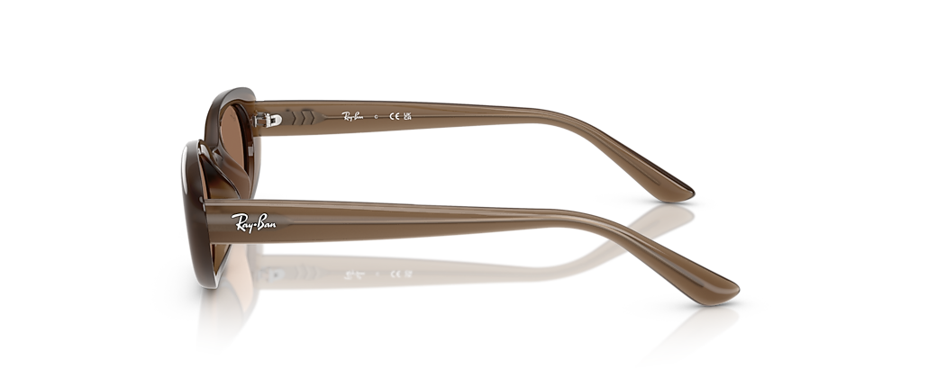 Ray-Ban RB4441D Bio-Based Opal Brown Sunglasses
