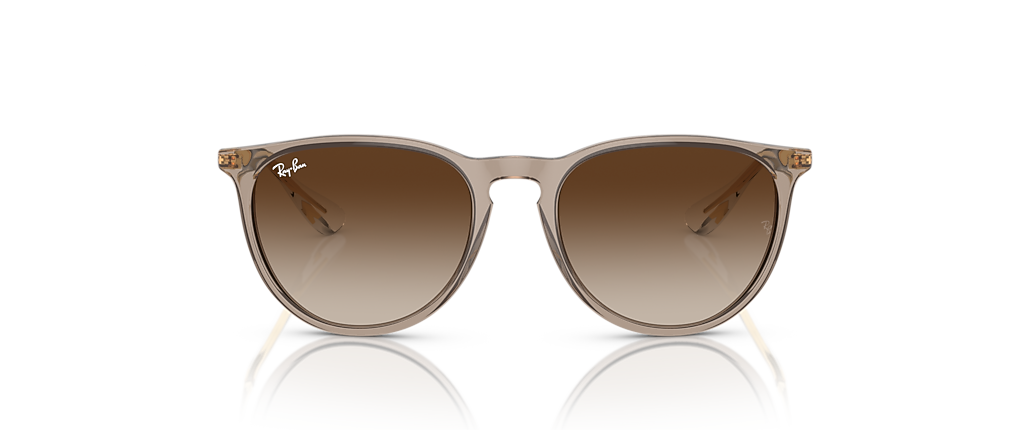 Ray-Ban RB4171F Erika Classic Transparent Light Brown Sunglasses