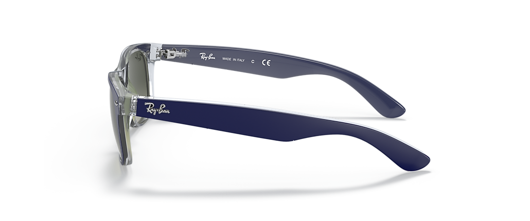 Ray-Ban RB2132 New Wayfarer Color Mix Blue Sunglasses