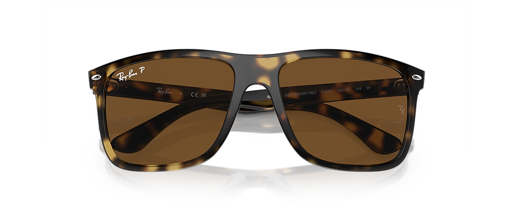 Ray-Ban RB4547 Boyfriend Two Havana Sunglasses