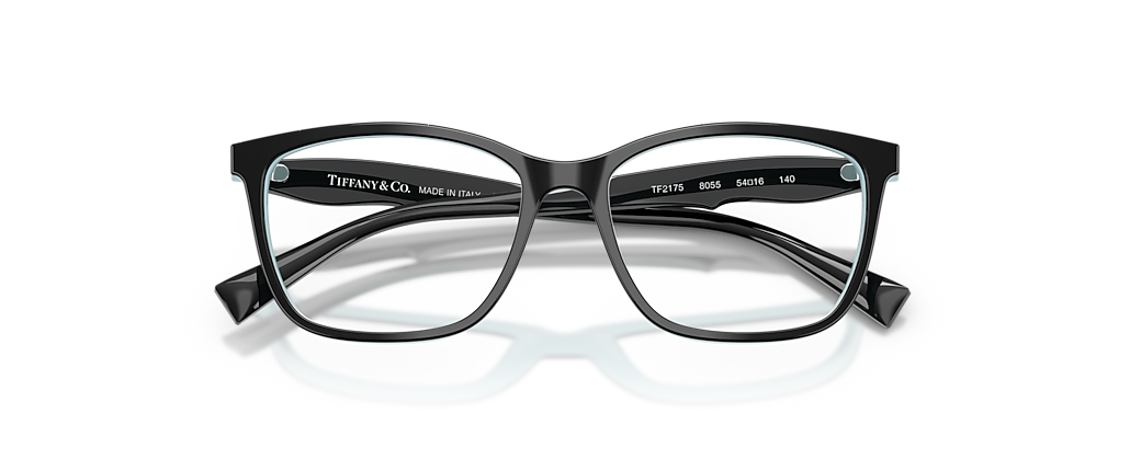 Tiffany & Co. TF2175 Black On Tiffany Blue Frames