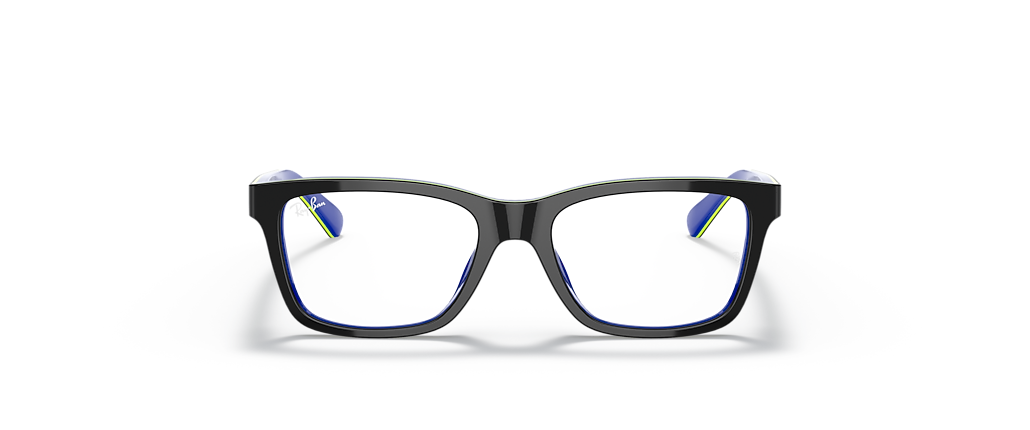 Ray-Ban RB1536 Optics Kids Dark Grey On Blue Frames