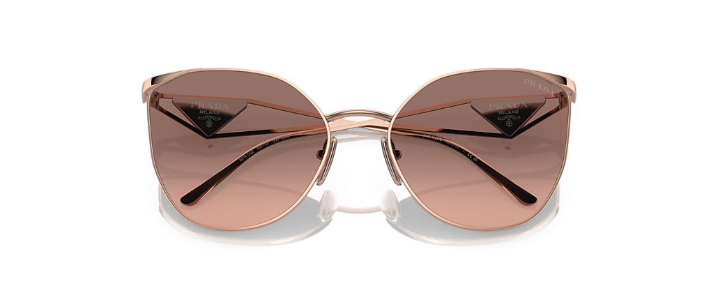 Prada PR 50ZS Pink Gold Sunglasses