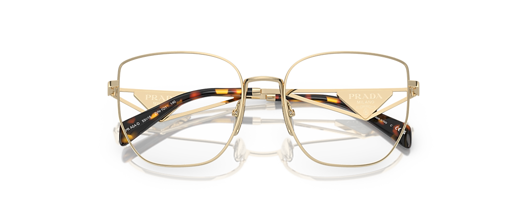 Prada PR A54VD Pale Gold Frames