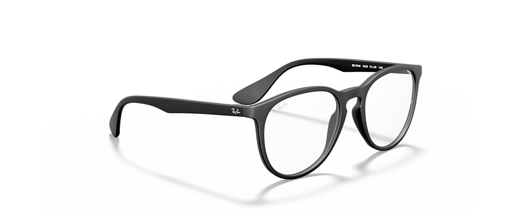 Ray-Ban RB7046 Erika Optics Rubber Black Frames
