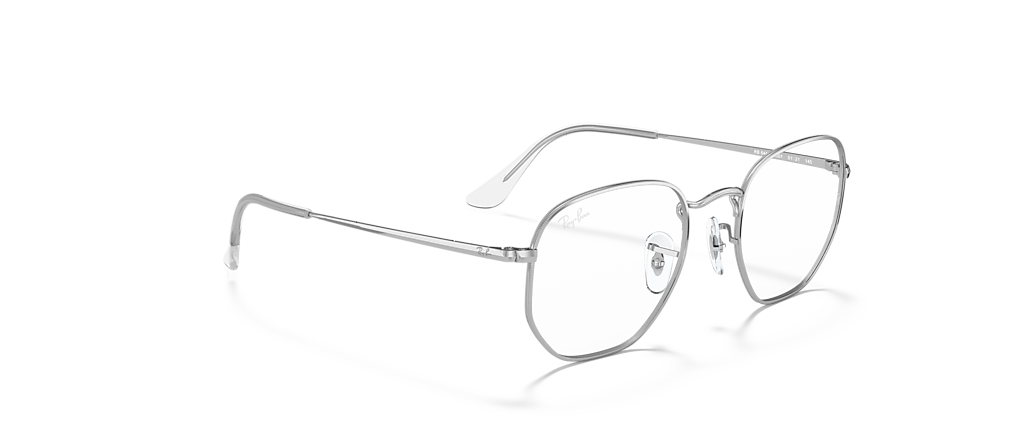 Ray-Ban RB6448 Hexagonal Optics Silver Frames