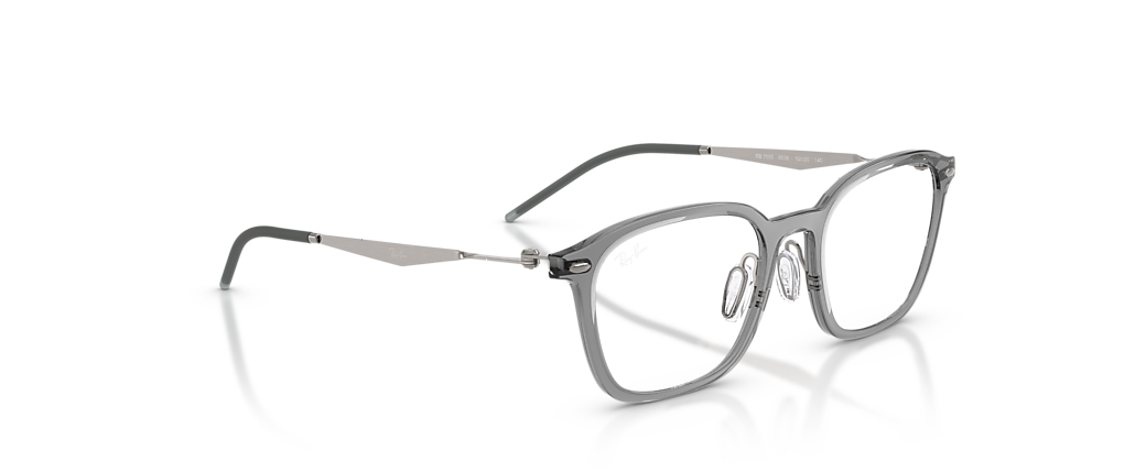 Ray-Ban RB7555 Optics Transparent Grey Frames
