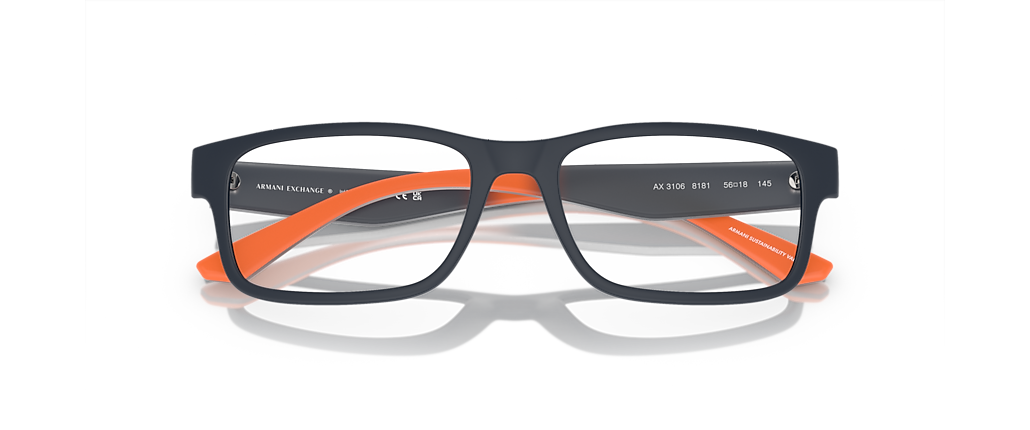 Armani Exchange AX3106 Matte Blue Frames