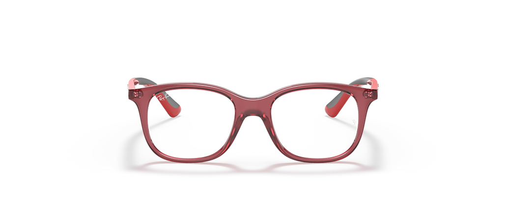 Ray-Ban RB1604 Optics Kids Transparent Red Frames