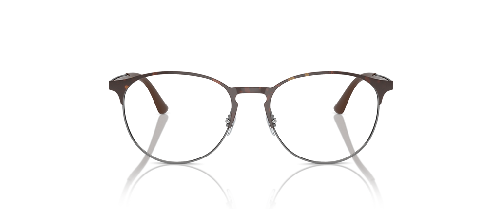 Ray-Ban RB6375 Optics Havana On Gunmetal Frames