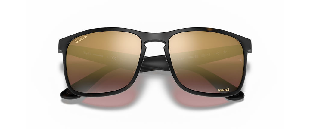 Ray-Ban RB4264 Polarized+ Lenses Havana Sunglasses