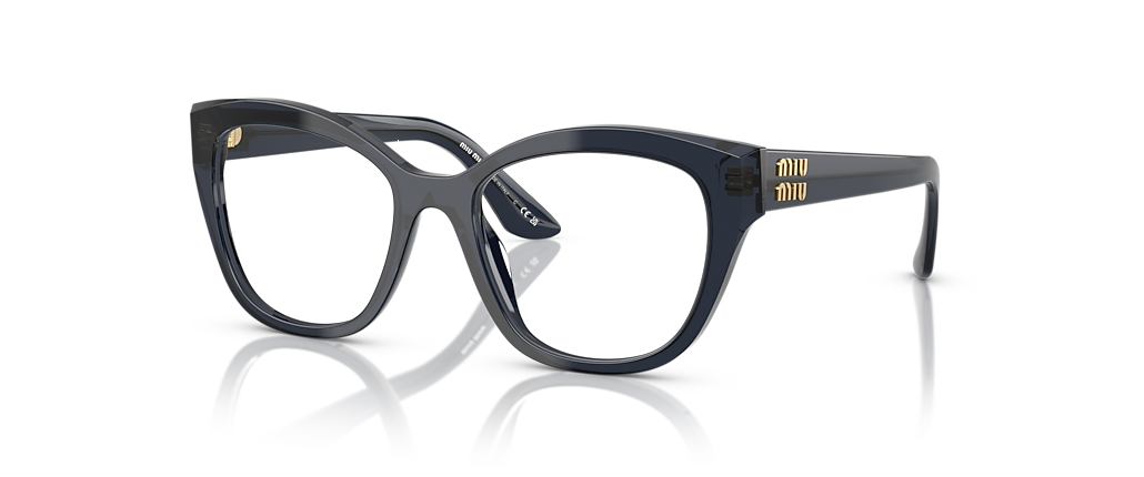Miu Miu MU 05XV Blue Transparent Frames