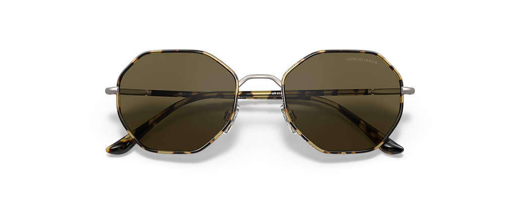 Giorgio Armani AR6112J Matte Gunmetal Sunglasses