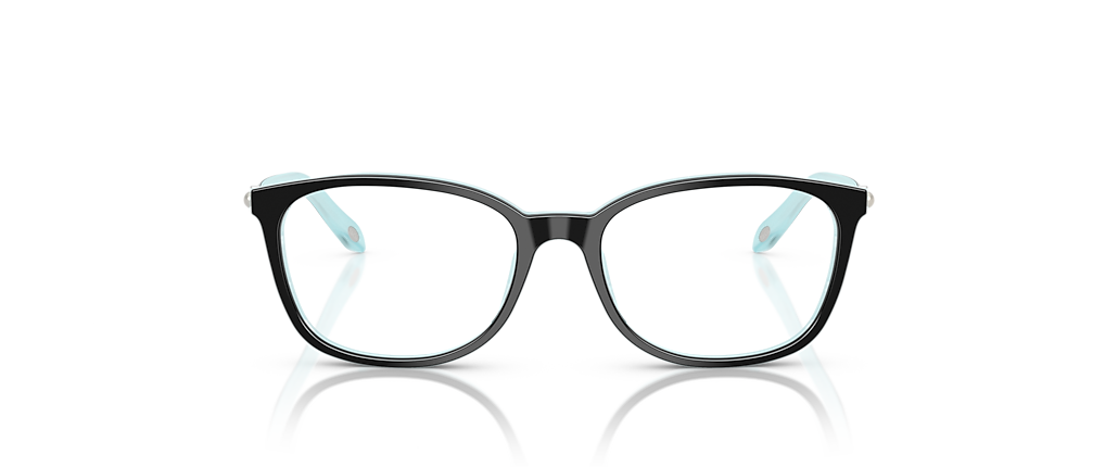 Tiffany & Co. TF2109BF Black On Tiffany Blue Striped Frames