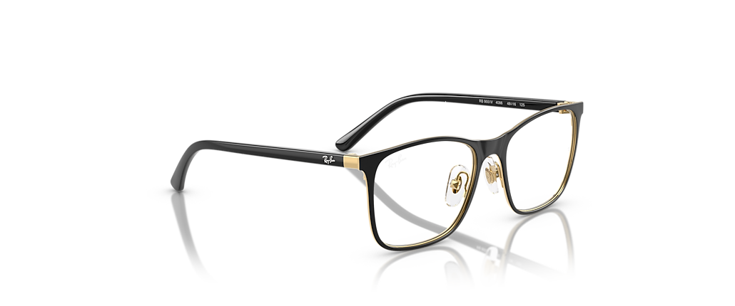 Ray-Ban RB9551V Optics Kids Black On Arista Frames