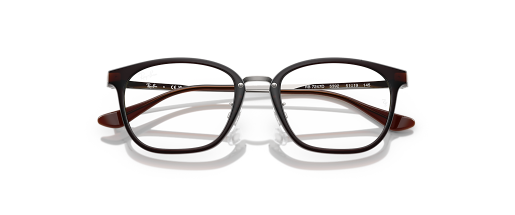 Ray-Ban RB7247D Optics Dark Brown Frames